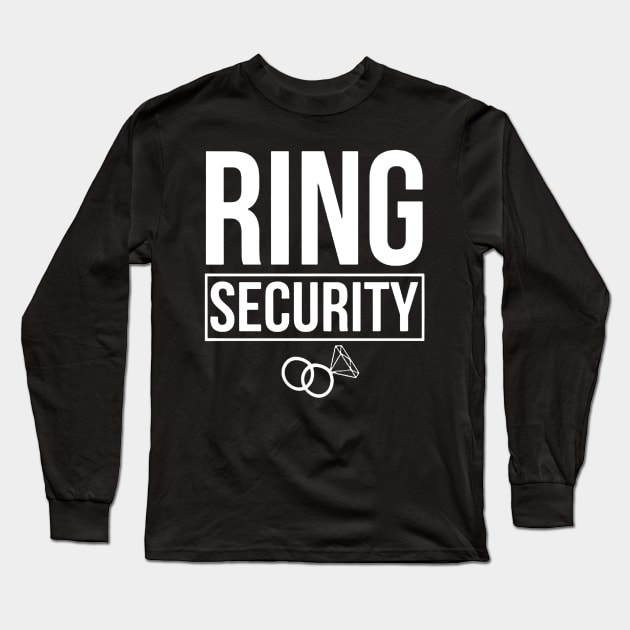 Ring Security Long Sleeve T-Shirt by drawflatart9